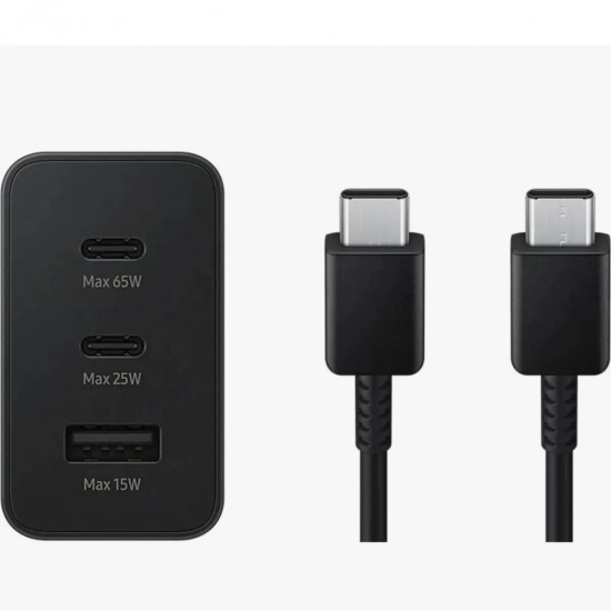 YK-SR66 65W Hızlı Şarj Type C Adaptör ve Şarj Kablosu