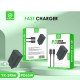 YK-SR66 65W Hızlı Şarj Type C Adaptör ve Şarj Kablosu