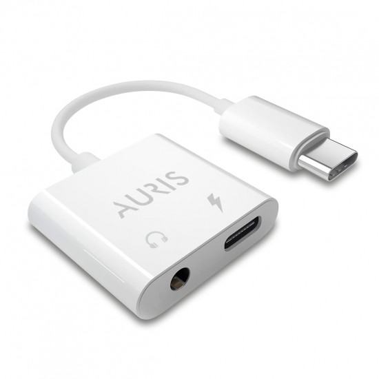 auris ja05 usb-c to 3.5mm jack ve type-c kulaklık şarj dönüştürücü aparat