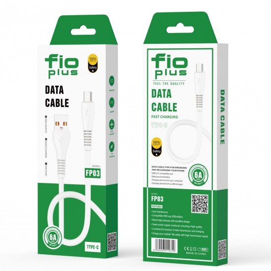 Fioplus FP-03 6A Type-C Kablo