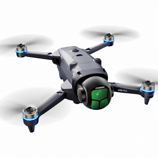 A26 Pro kameralı katlanabilir drone 180 derece zoom lens 1503 brushless motor