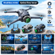 A26 Pro kameralı katlanabilir drone 180 derece zoom lens 1503 brushless motor