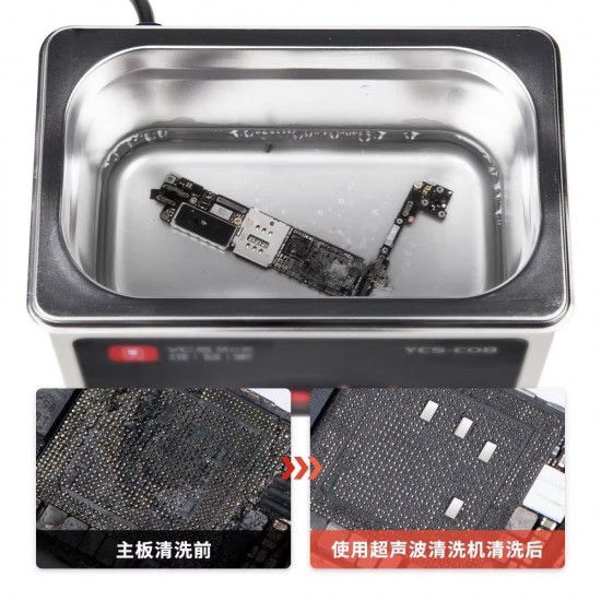 YCS C08 Ultrasonic Temizleyici 0.8L