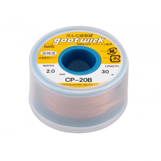 Goot Wick CP-20B Lehim Temizleme Teli 30 Metre