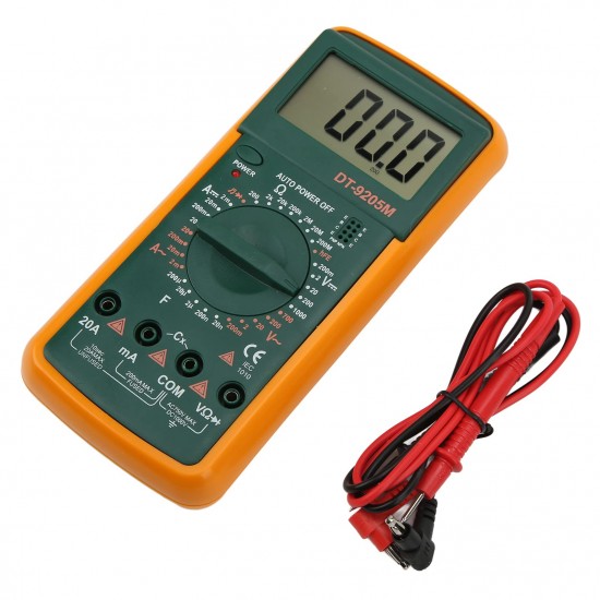 best dt-9205m dijital multimetre profesyonel olcu aleti avometre kisa devre buzzer test cihazı kutusu