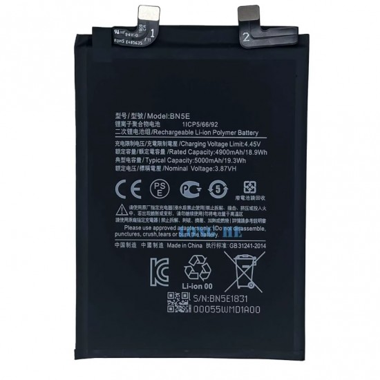 Xiaomi Redmi Note 11E Pro Premium Batarya