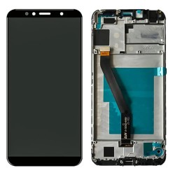 Huawei Y6 2018 Çıtalı LCD Ekran Dokunmatik  Orjinal